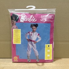 Barbies Astronaut Fancy Dress Costume By Rubies - Size 3/4Yrs - New Missing Tags