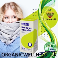 AMBIO🌲THROAT SYRUP/ ICELANDIC Moss + Thyme + Scots pine + Vitamin C, 150 ml.