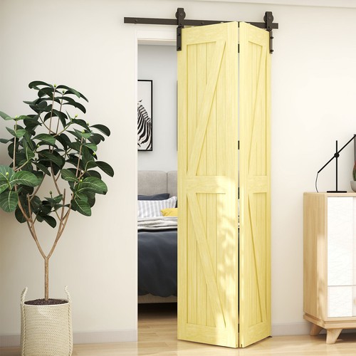 9ft bifold sliding barn door - 3-9ft,