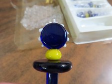 LOT 6 - Blue Glass Stoppers -