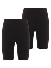 2x Kids Adult Black School Girls Boys Cycling Shorts PE Active Dancing Sports