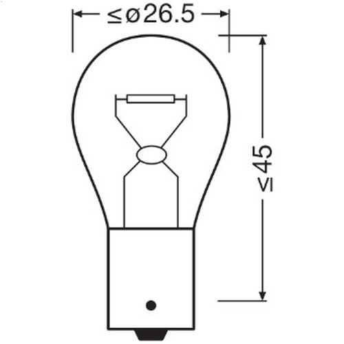 Bulb reverse ligh osram - bulb,,