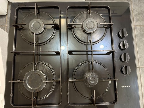 Neff gas hob burner black - hob,