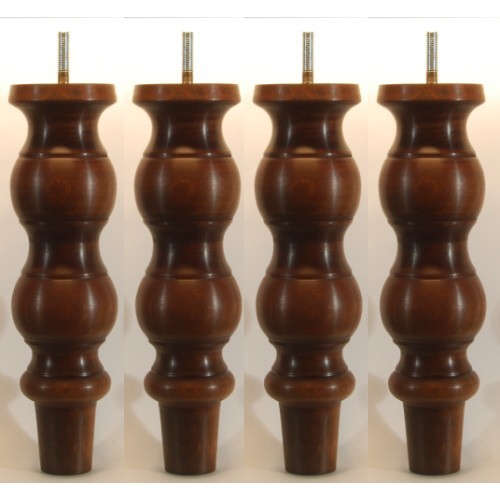 Bobbin style footstool legs - style,