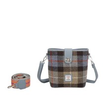 Harris Tweed Buchanan Tartan Shoulder Bag 7113 - Made in UK - Only £45