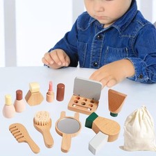 Wooden Makeup Toy Set Dresser