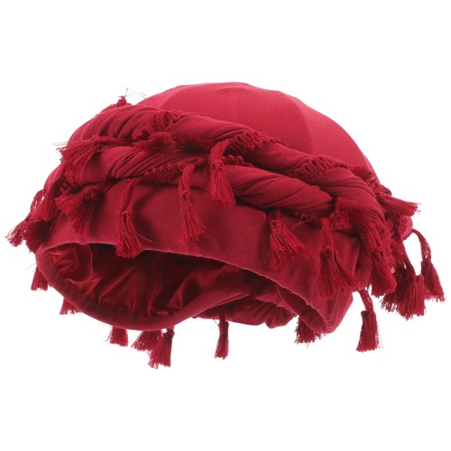 Tassel turban twisted elastic - turban,