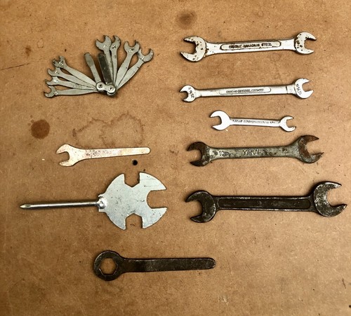 Vintage mini size spanner set - mini,