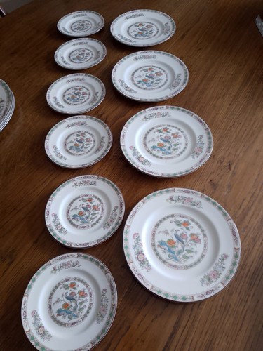Wedgwood kutani crane dinner - wedgwood,