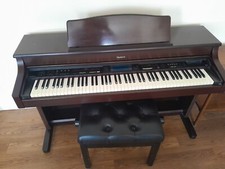 Roland KR575  Digital Intelligent Piano in Mahogany