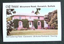 Matchbox label Pub Cliff House