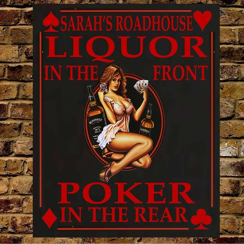 Personalised poker metal - personalised,