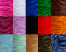 3mm Luxury Velvet Ribbon Weddings Crafts Sewing 58 Colours