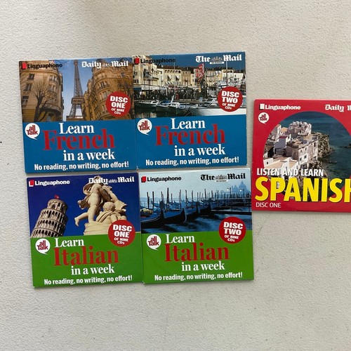 Linguaphone language cds - language,