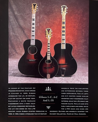 Gibson l 75 guitars - gibson, a-c