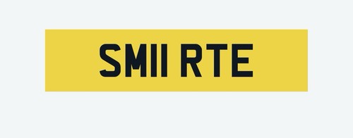 Private numberplate smartie - private,