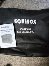 Equinox DJ Booth LED Starcloth