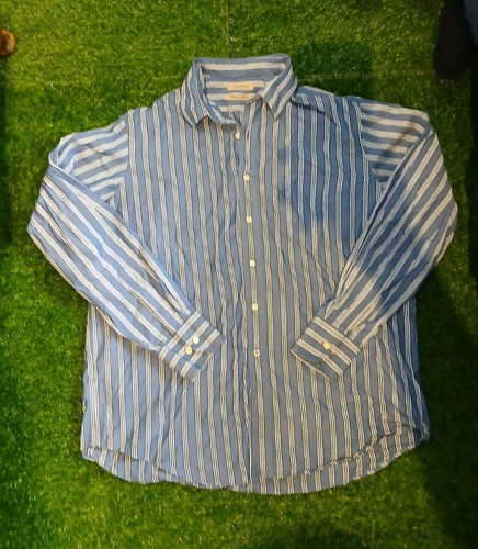 Woolworths poplin blue white - poplin, blue/white