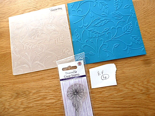 Embossing folder small - , &small