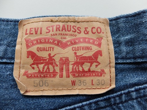 Levi 506 blue - blue, jeans