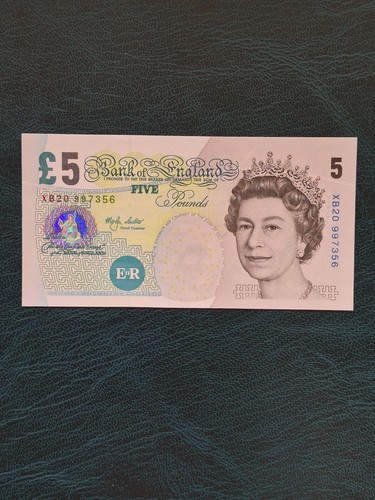 Five pound note bank - five,