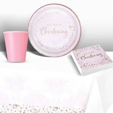 Christening Party Pack Rose