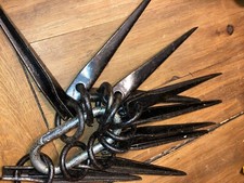 30+ vintage racks of pitons