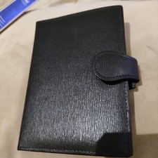 BLACK real Leather . File