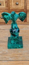 Malachite Hand Carved Eagle