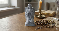 Detailed Kneeling Praying