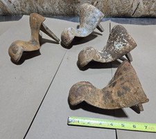 Set of 4 Antique Cast Iron