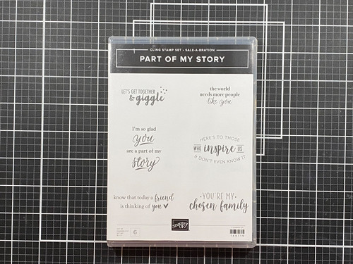 Retired stampin stamp - stamp, set