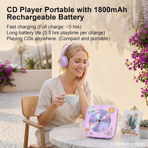 Gueray player portable - cd,