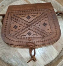 Small Moroccan Bag Hand Tooled