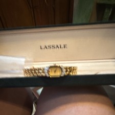 Lassale Gold Tone Analog