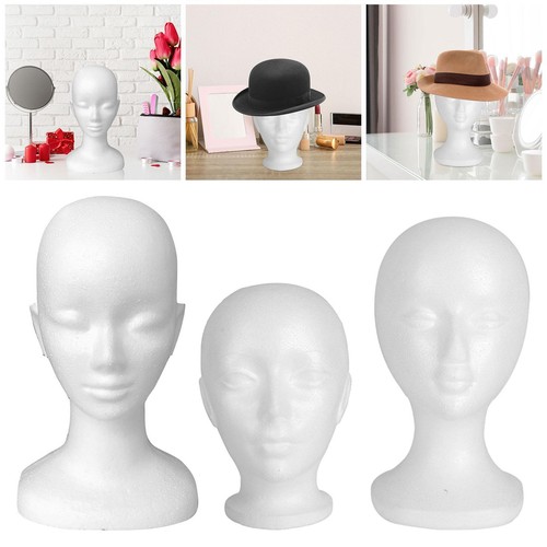 Foam mannequin head hair - mannequin,
