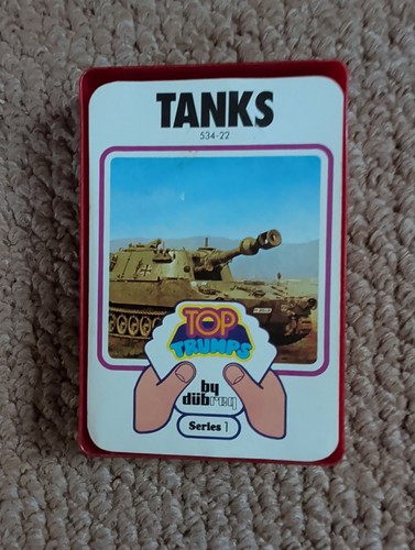 Vintage top trumps tanks - trumps,