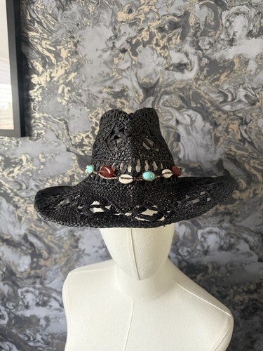 Chocolate brown straw style - chocolate,