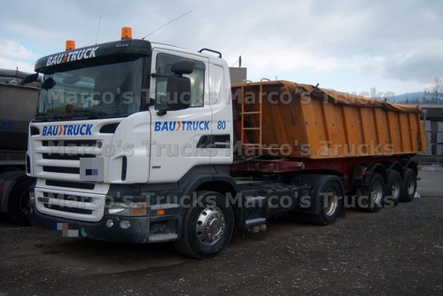 Truck photo scania r420 - photo, tipper