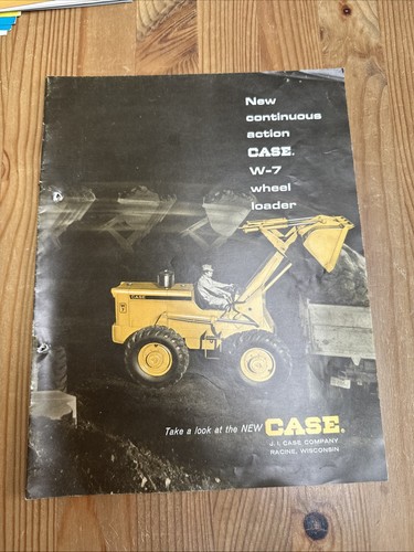 Case wheel loader - w7,