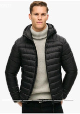 SALE! Superdry Men's Black Fuji Sport  Jacket w/o Hood. Fab & Comfi. BNWOT.  ? 