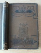 Hegel by Edward Caird (1886