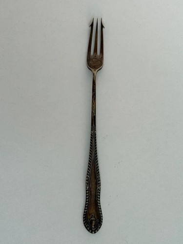 Antique silver plated pickle - plated,