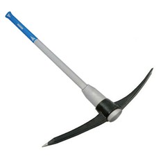 7lb PICKAXE WITH FIBREGLASS SHAFT & NON SLIP RUBBER GRIP HANDLE PICK AXE CHISEL