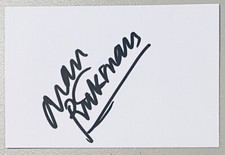 Alan Rickman Signed