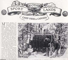 CAMP FIRES IN CANADA: MOOSE