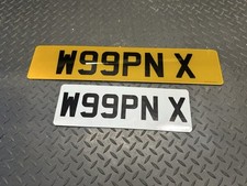 W99PN X, WEAPON Private Number plate