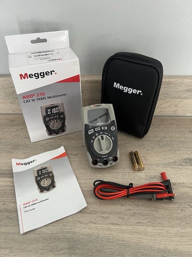 Megger avo215 multimeter - megger,
