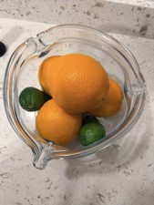 Glass tulip Bowl Sculptural