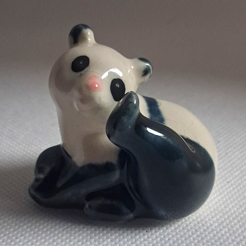 Chinese panda bear figurine - panda,